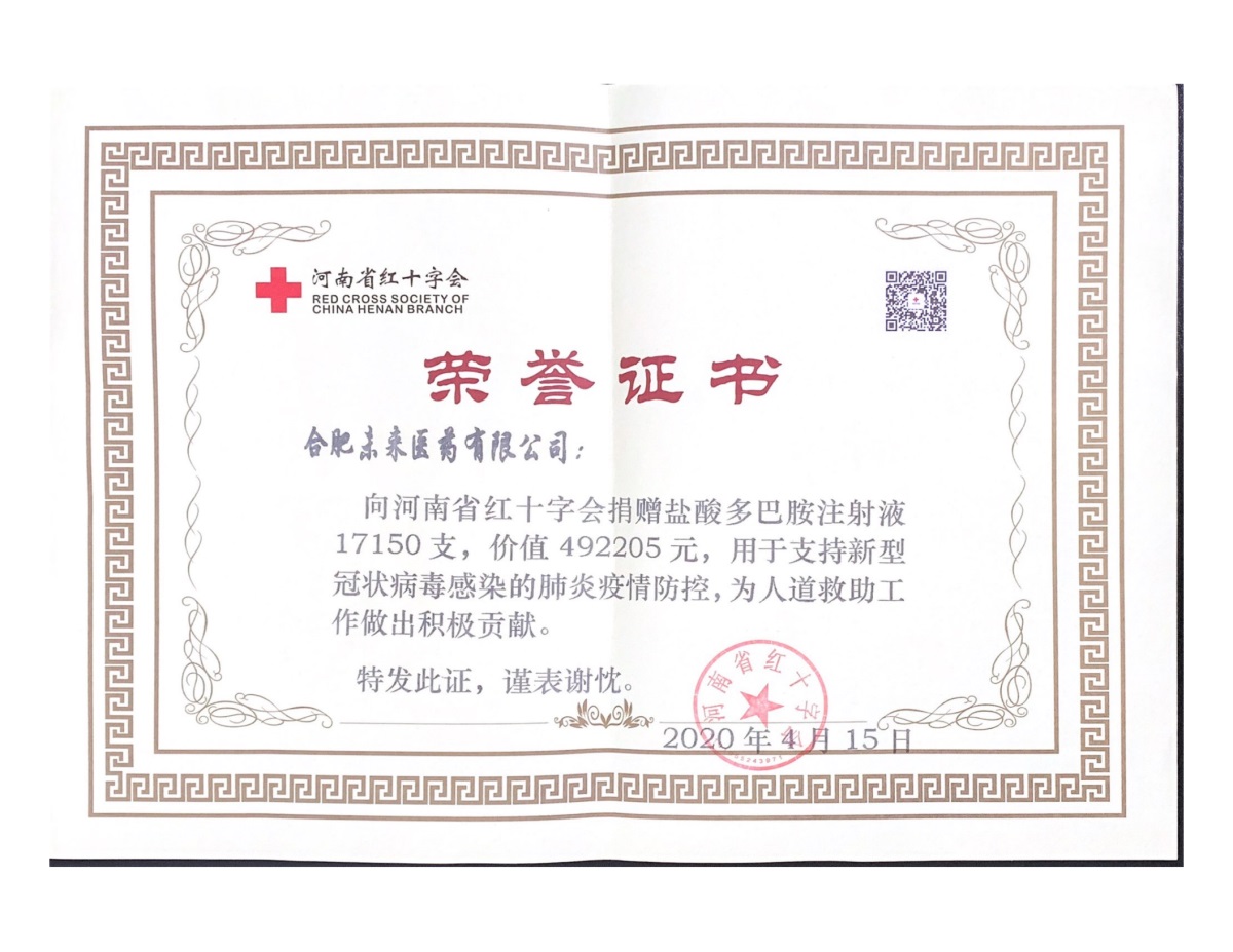 合肥aitiyu爱体育平台(中国)集团捐赠证书（河南红十字）_00
